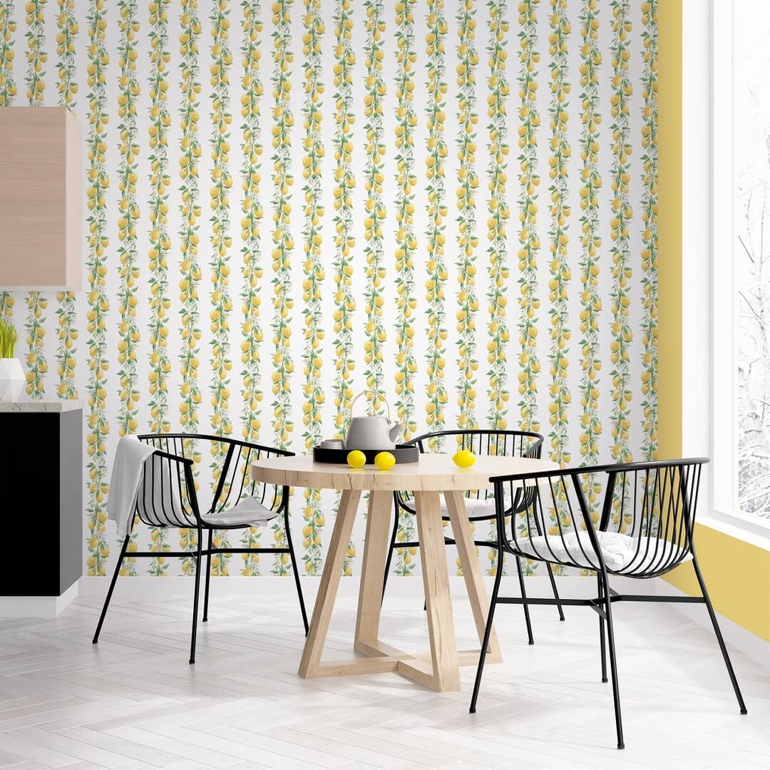 Tapeta kuchenna w cytryny Galerie G45441 Just Kitchens