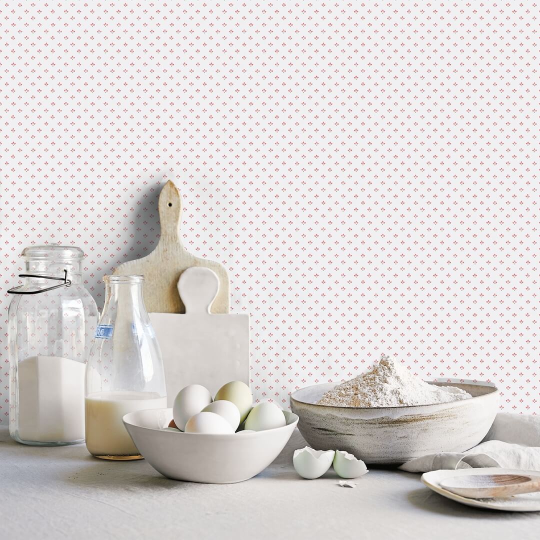 Tapeta kuchenna w drobne kwiatki Galerie G45460 Just Kitchens