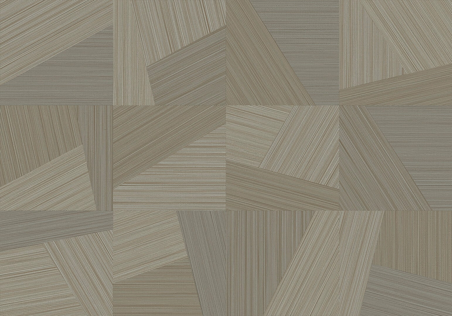 Tapeta geometryczna Jwall 50522 Patchwork Tahiti Straw - szer. 100 cm