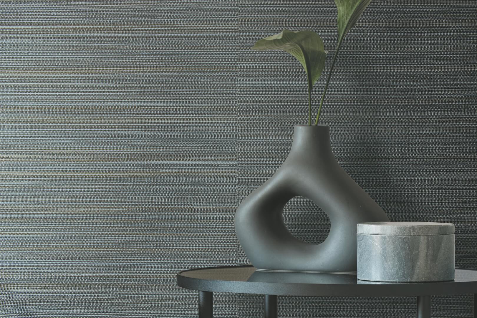 Tapeta płótno Jwall 50531 Unito Tahiti Straw - szer. 100 cm
