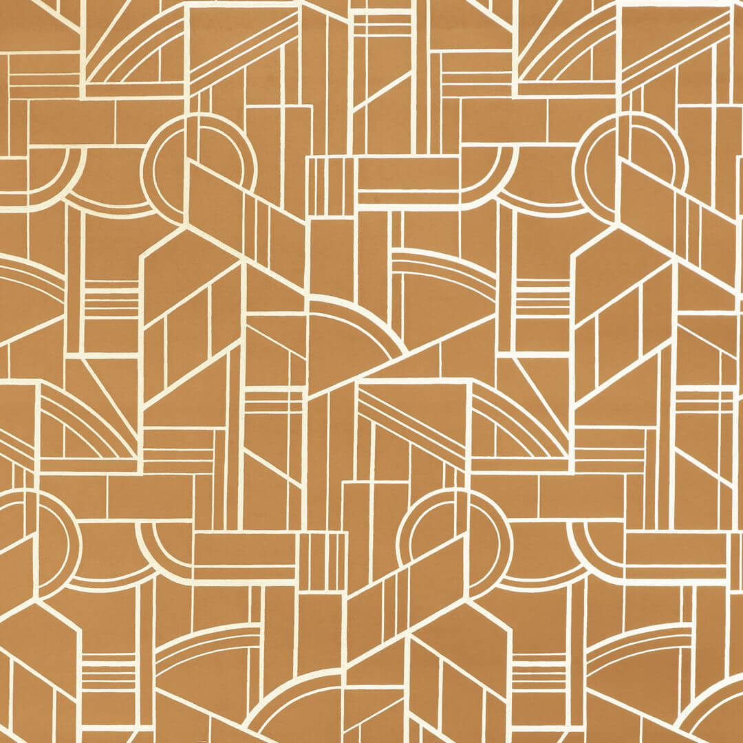 Tapeta tekstylna Art Deco Casamance 71020222 Reims Mellow