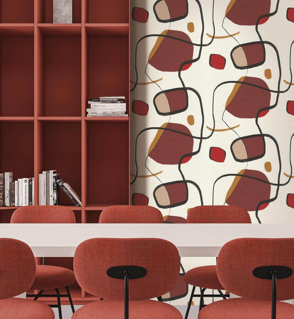 Tapeta abstrakcyjna geometria Emiliana Parati 73202 Interior