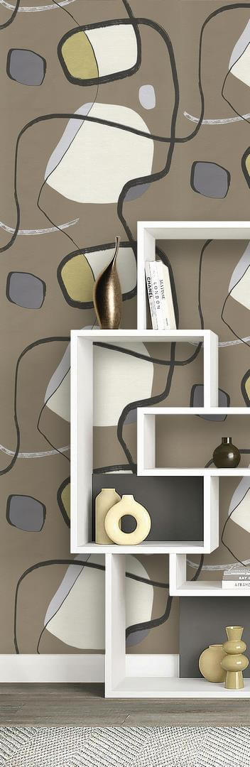 Tapeta abstrakcyjna geometria Emiliana Parati 73203 Interior