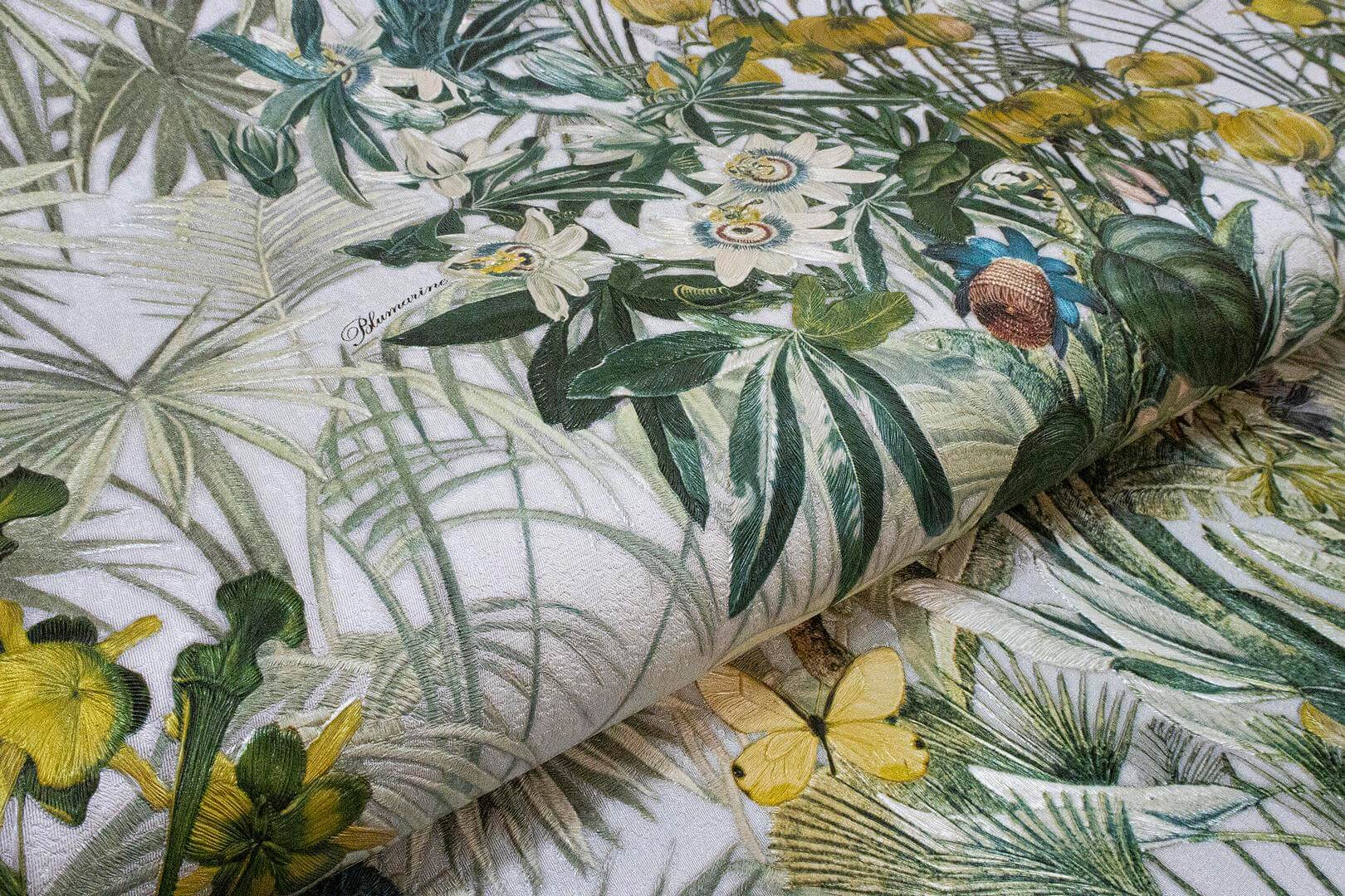 Tapeta tropikalna roślinność Blumarine BM29051 Home Collection N.5 - 106 cm szer.