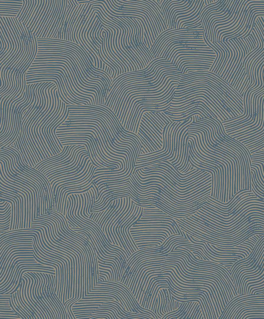 Tapeta pofalowane linie Decoprint BA26092 Bahia Brazil