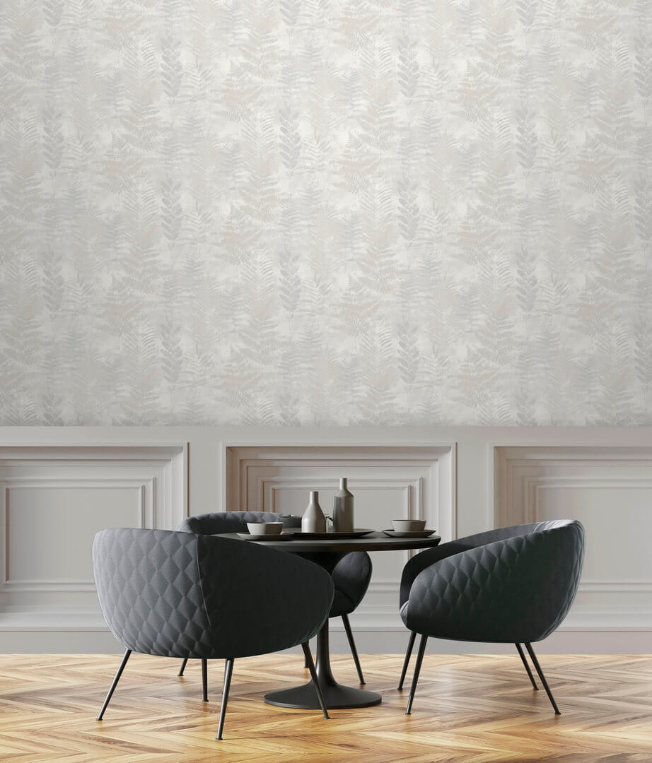 Tapeta liście Decoprint RE25154 Fern Reflect