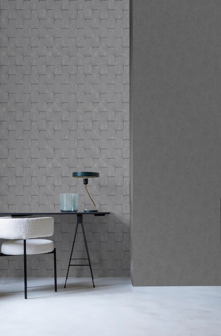 Tapeta geometryczna 3D Decoprint RE25173 Tiles Reflect