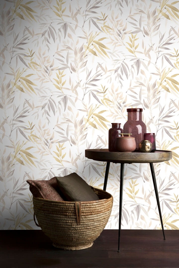 Tapeta liście bambusa Decoprint RE25192 Bambou Reflect