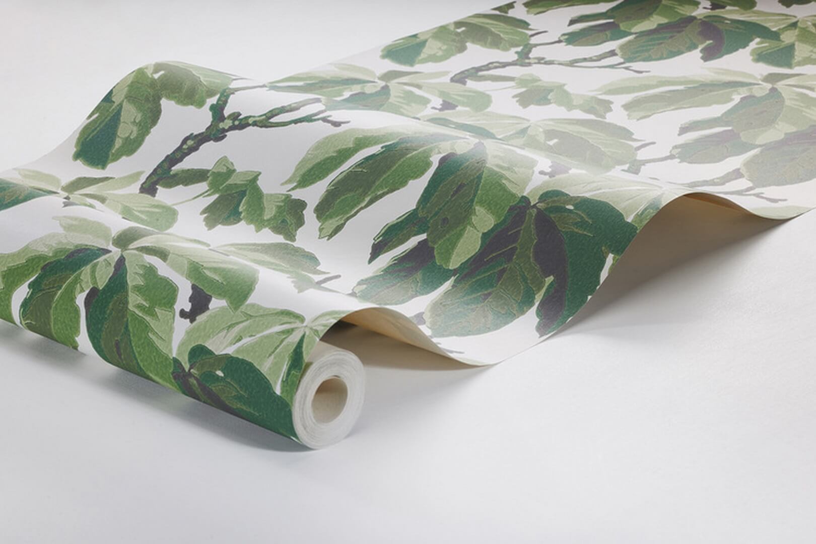 Tapeta liście kasztanowca Boras Tapeter Kastanj 4839 New Heritage