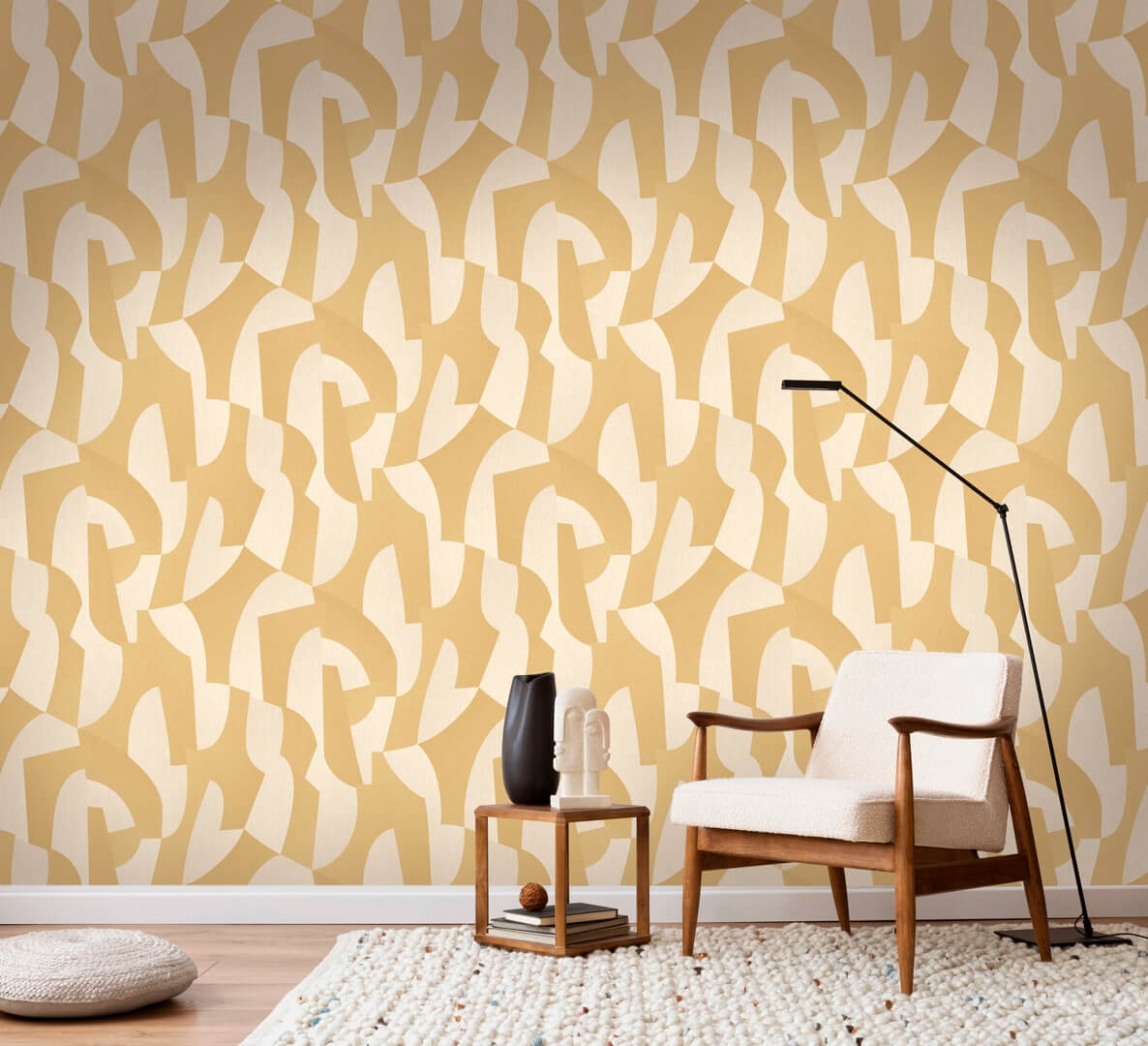 Tapeta geometryczna retro Decoprint AL26270 Shapes Allure
