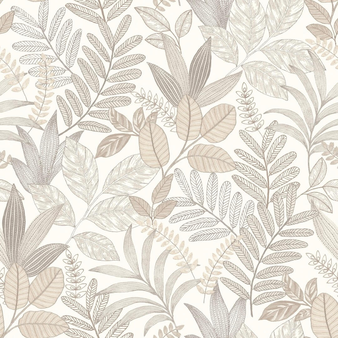 Tapeta liście Decoprint AL26290 Embroidery Allure