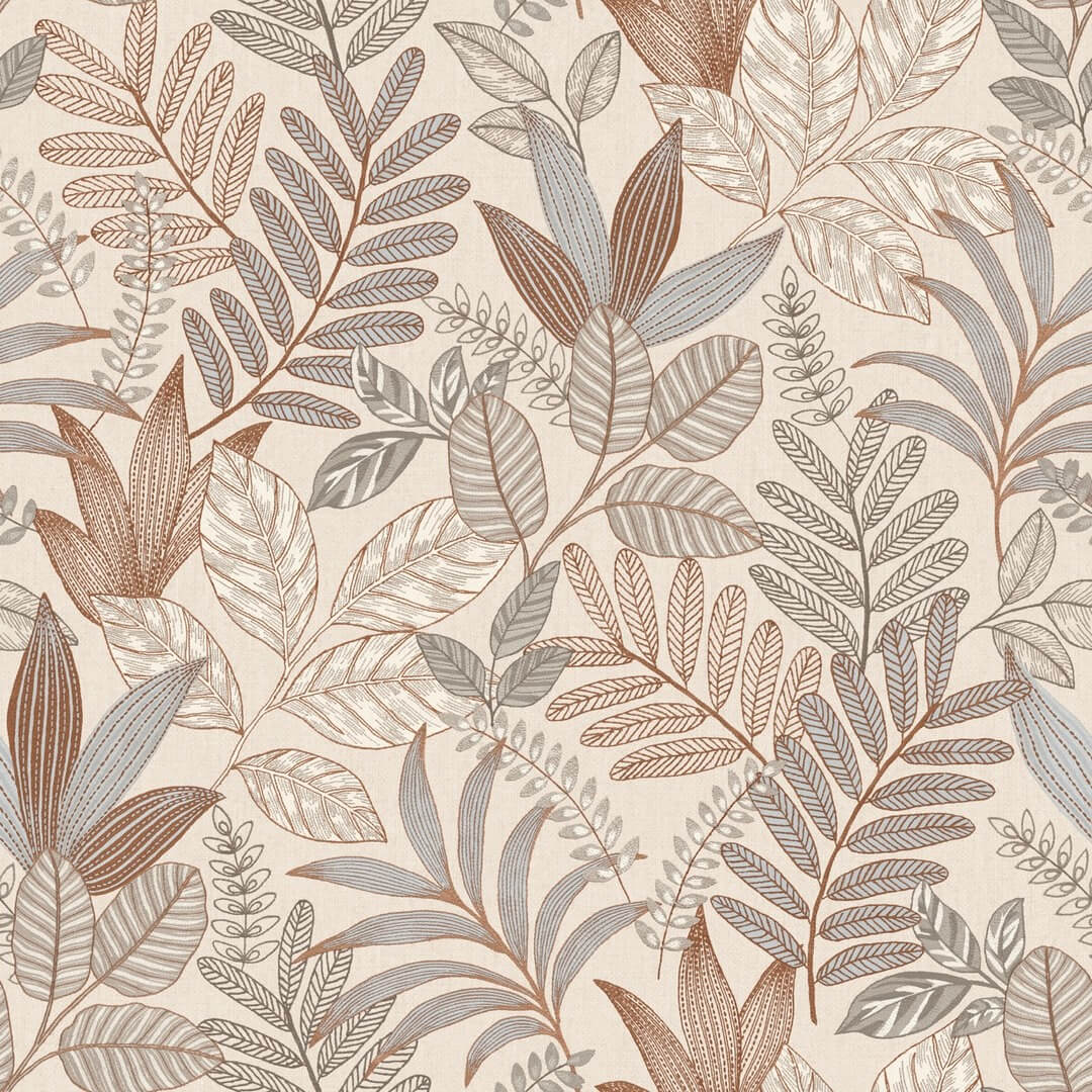 Tapeta liście Decoprint AL26292 Embroidery Allure