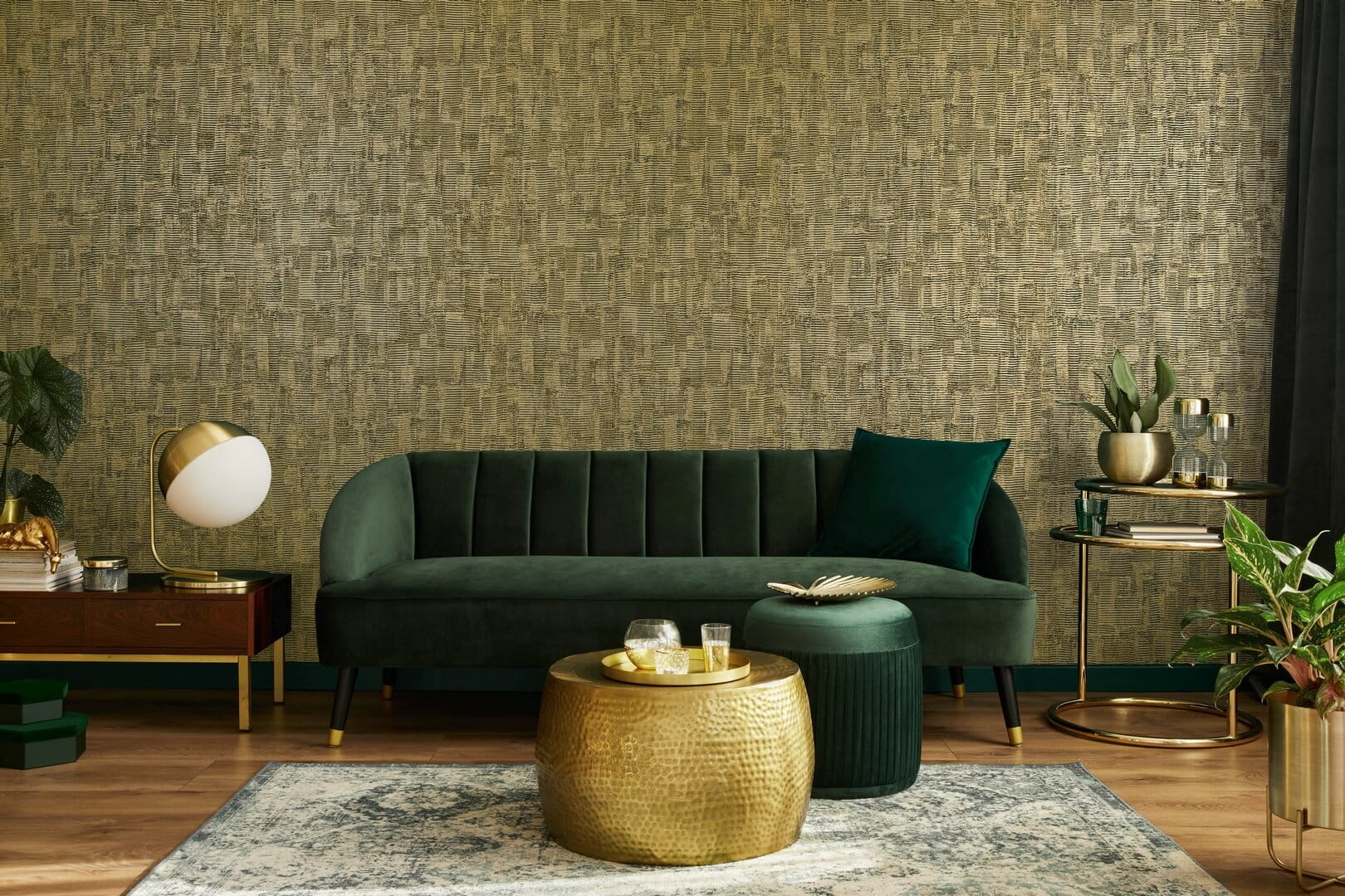 Tapeta jak tkanina żakardowa Hohenberger 65168 Jacquard Precious