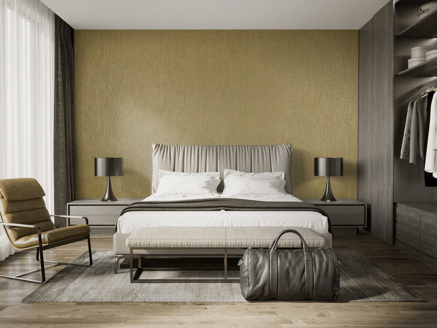 Tapeta imitująca płótno Hohenberger 65179 Canvas Precious