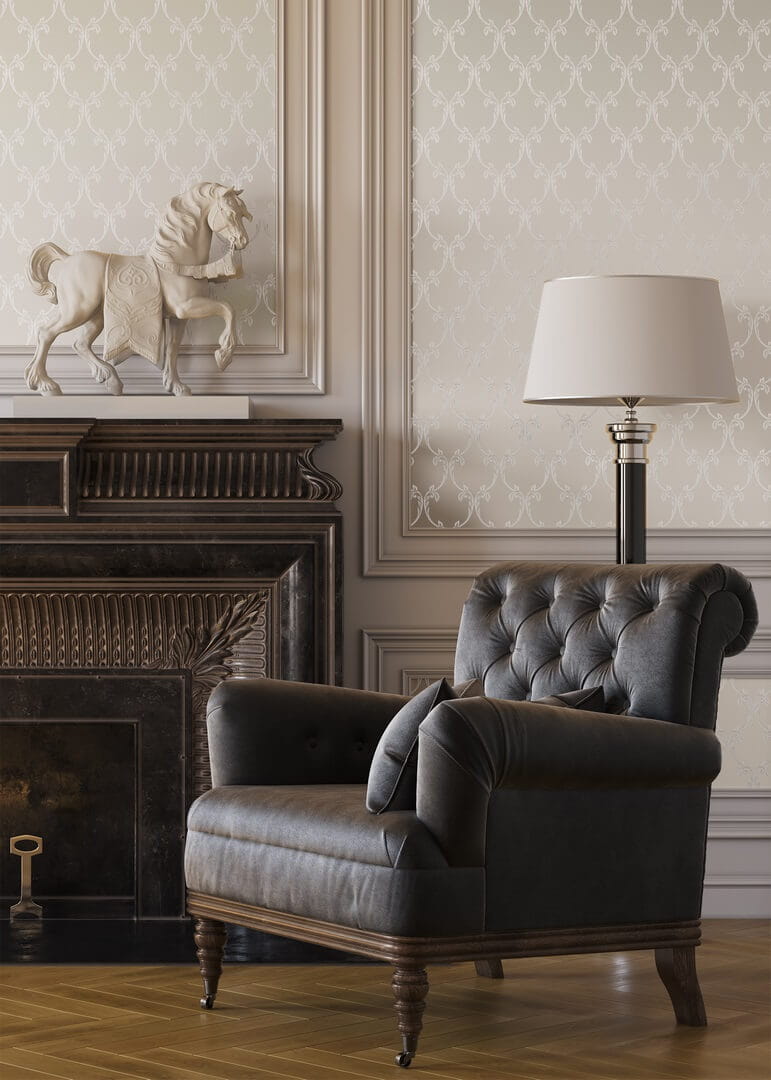 Tapeta tekstylna ornament KT Exclusive AD1003 Epoca Adoro