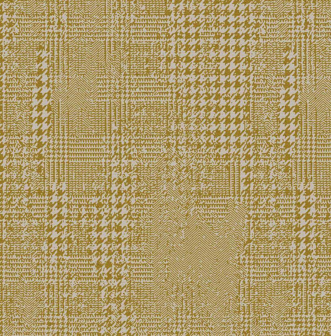 Tapeta tekstylna krata, pepitka i jodełka Tiffany KT9828-7506 Vogue Chance