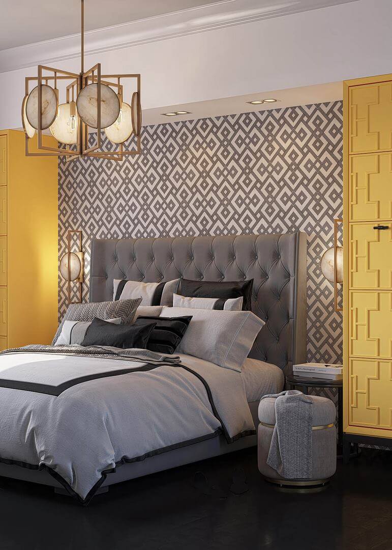 Tapeta tekstylna geometryczna Tiffany KT9850-7506 Premiere Chance