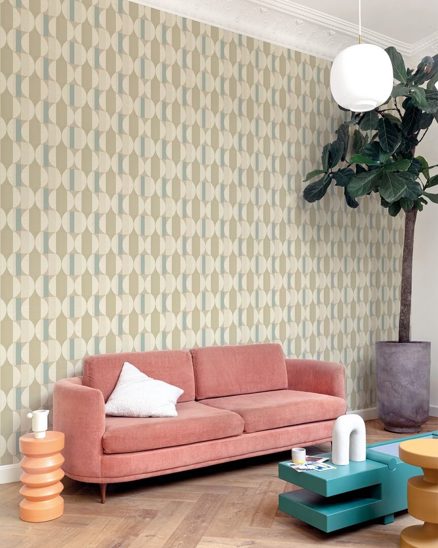 Tapeta geometryczna Grandeco Boutique CU3112 Cumaru
