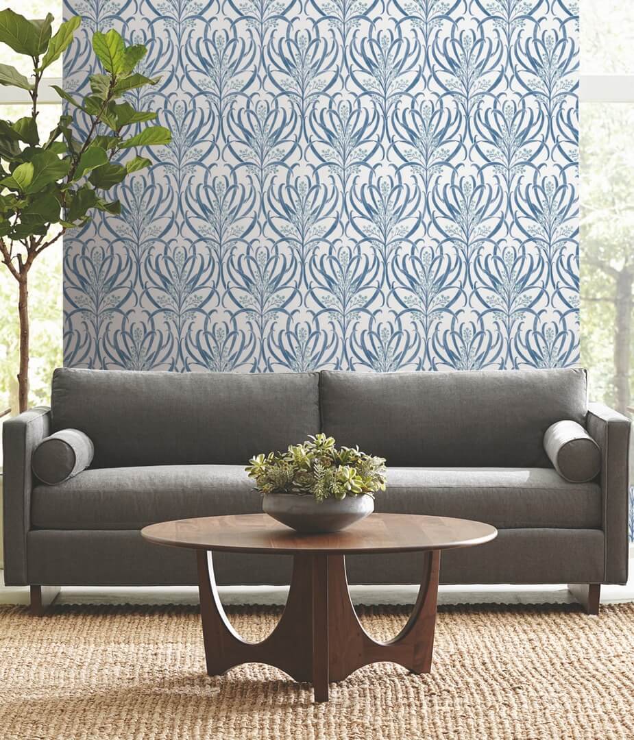 Tapeta roślinna York Wallcoverings AC9143 Calluna Art & Crafts