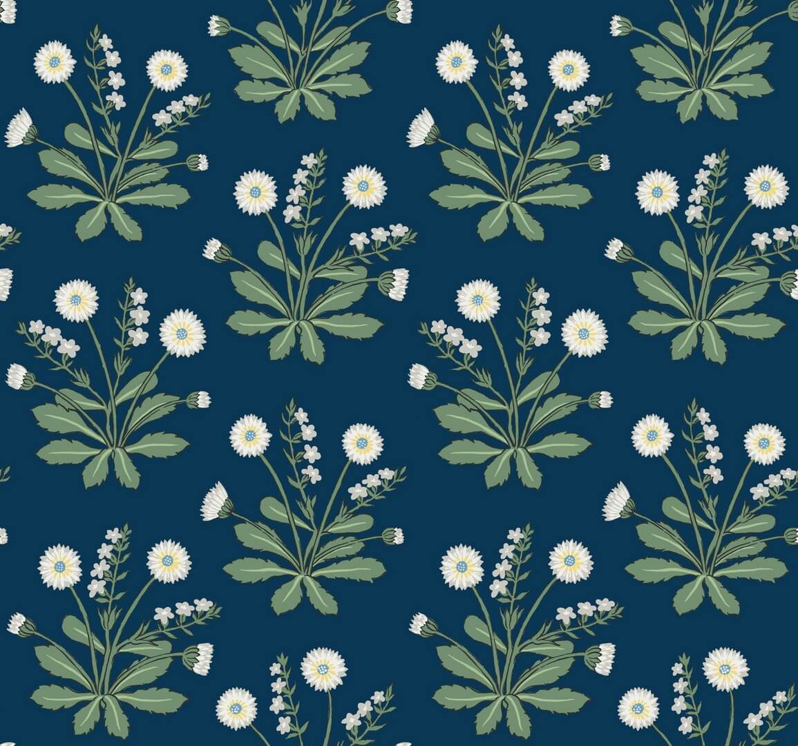 Tapeta kwiaty York Wallcoverings AC9151 Meadow Flowers Art & Crafts