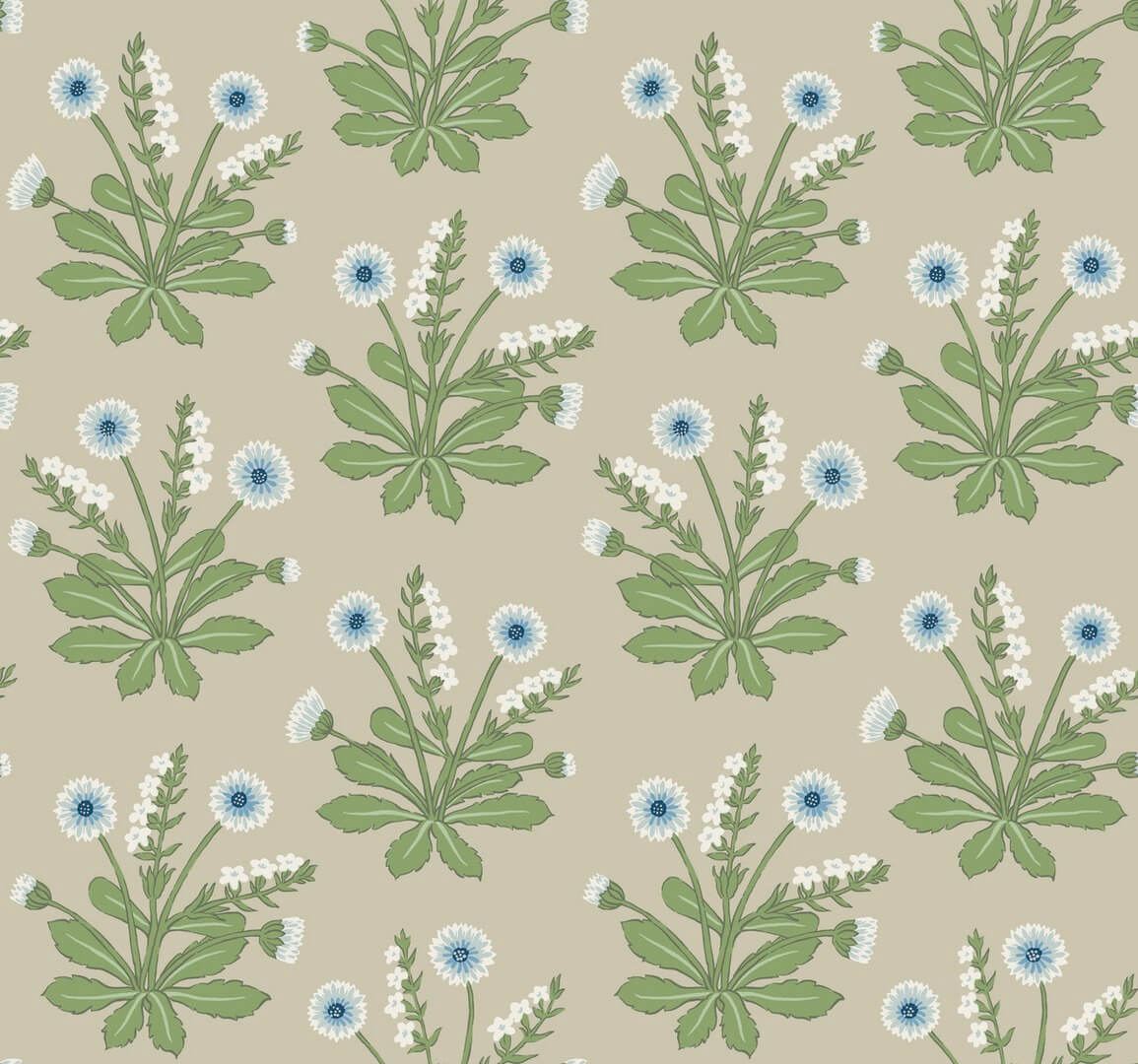 Tapeta kwiaty York Wallcoverings AC9154 Meadow Flowers Art & Crafts