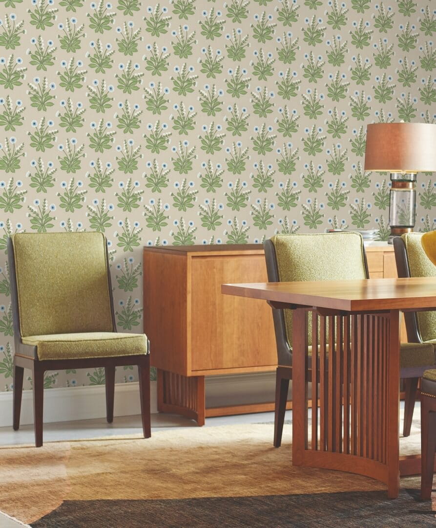 Tapeta kwiaty York Wallcoverings AC9154 Meadow Flowers Art & Crafts
