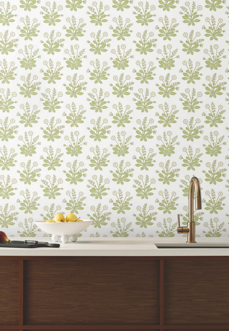 Tapeta kwiaty York Wallcoverings AC9155 Meadow Flowers Art & Crafts