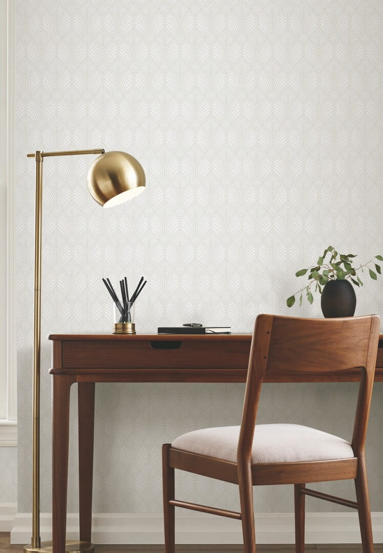 Tapeta geometryczna York Wallcoverings AC9183 Craftsman Art & Crafts