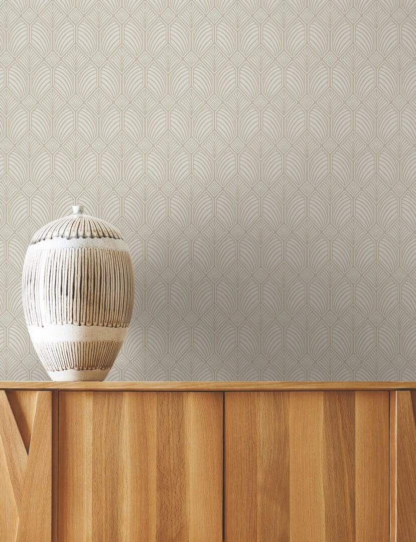 Tapeta geometryczna York Wallcoverings AC9184 Craftsman Art & Crafts