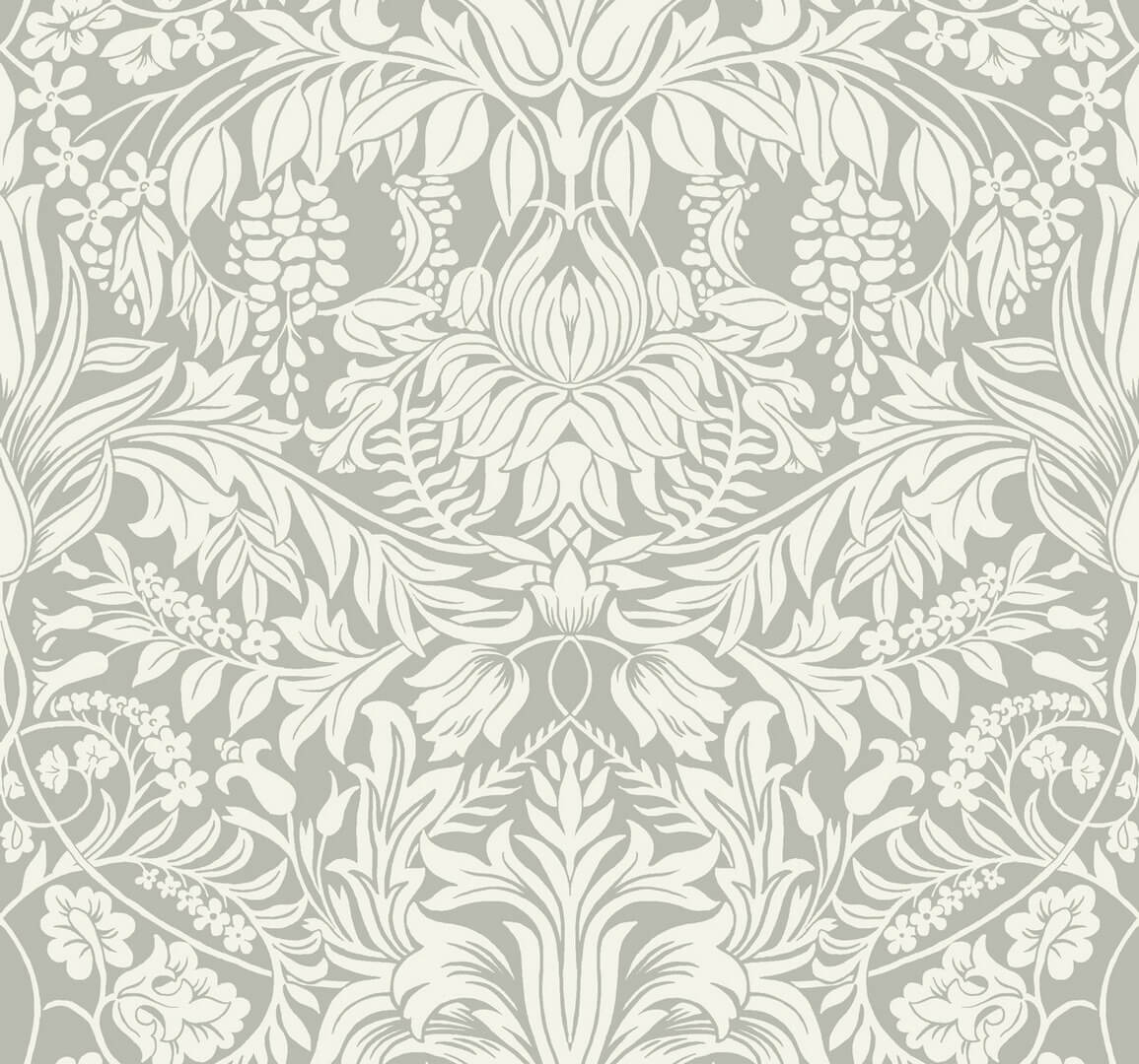 Tapeta adamaszek York Wallcoverings AC9195 Lockwood Damask Art & Crafts