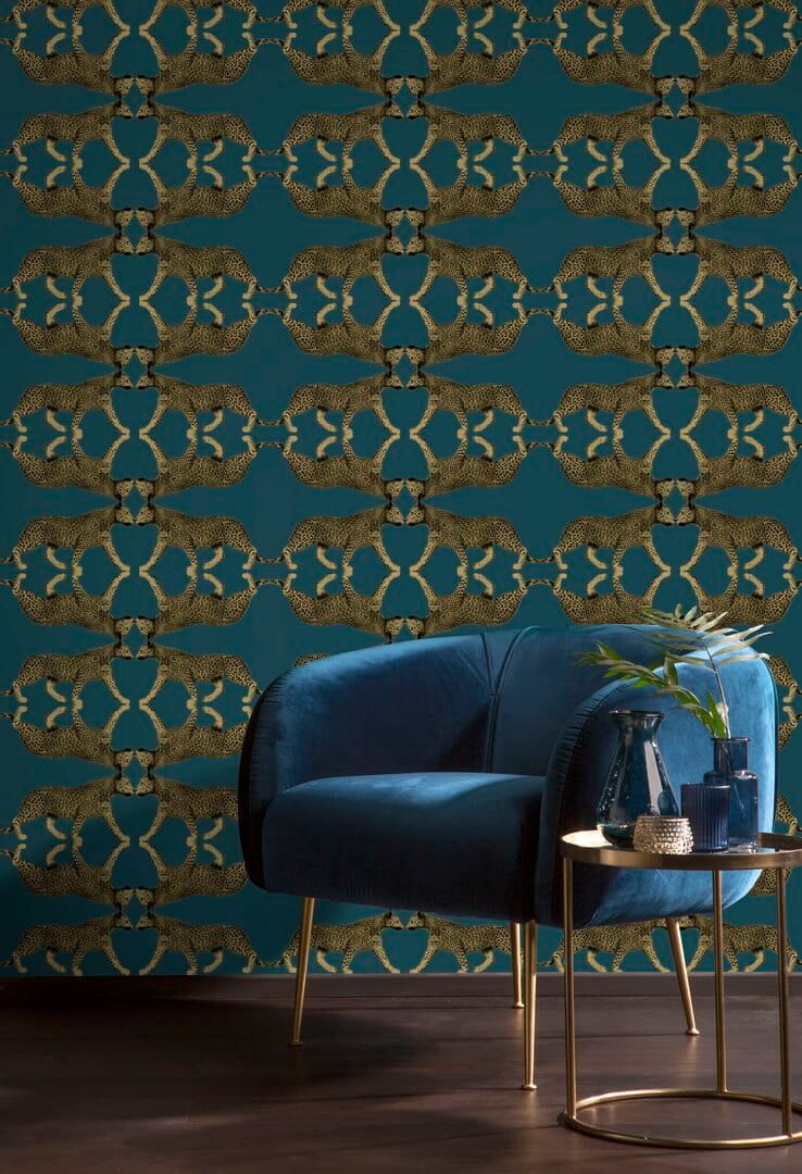 Tapeta gepardy Decoprint NHW1034 Sabor Perla