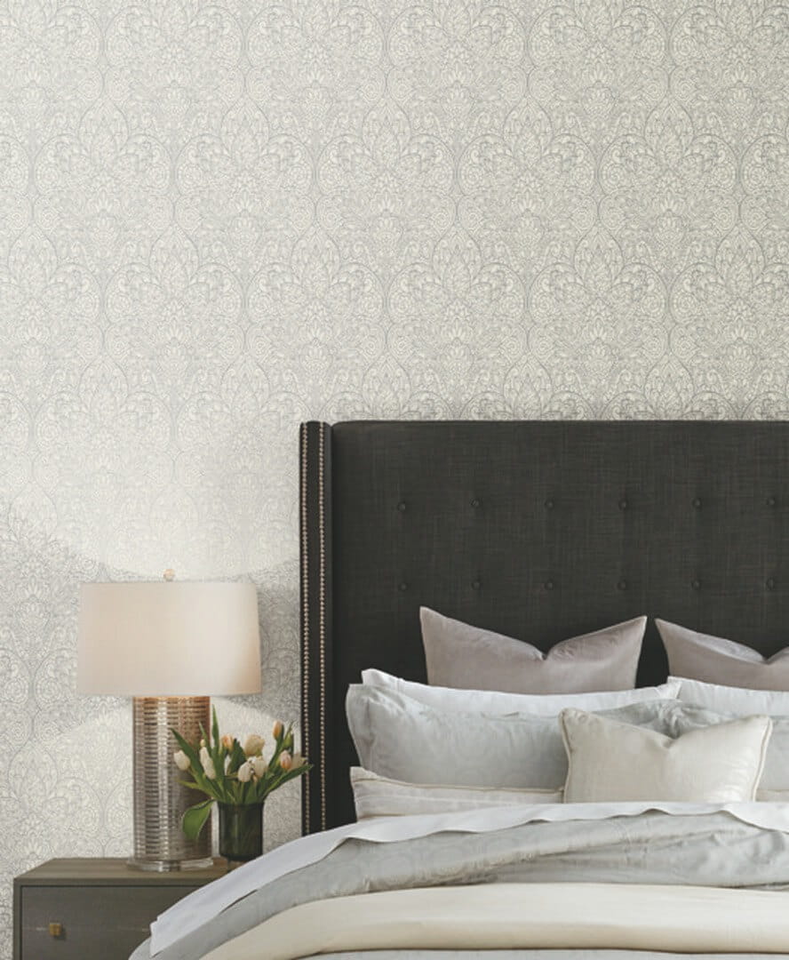Tapeta adamaszek York Wallcoverings CD4011 Paradise After Eight
