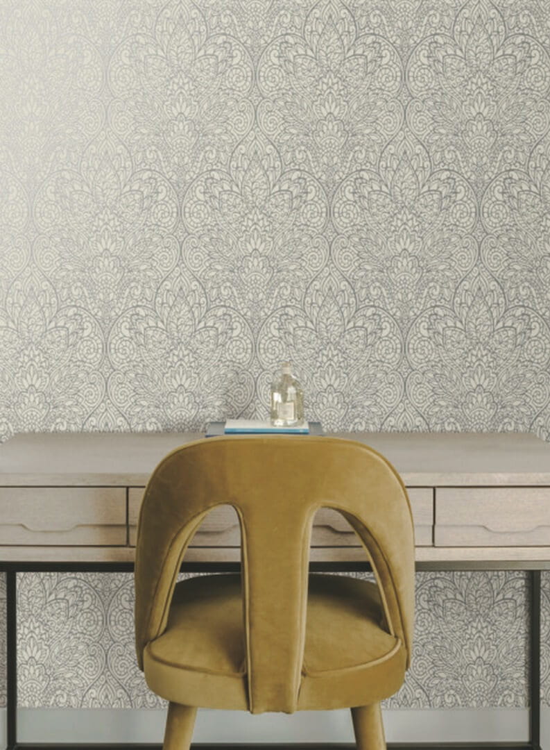 Tapeta adamaszek York Wallcoverings CD4011 Paradise After Eight