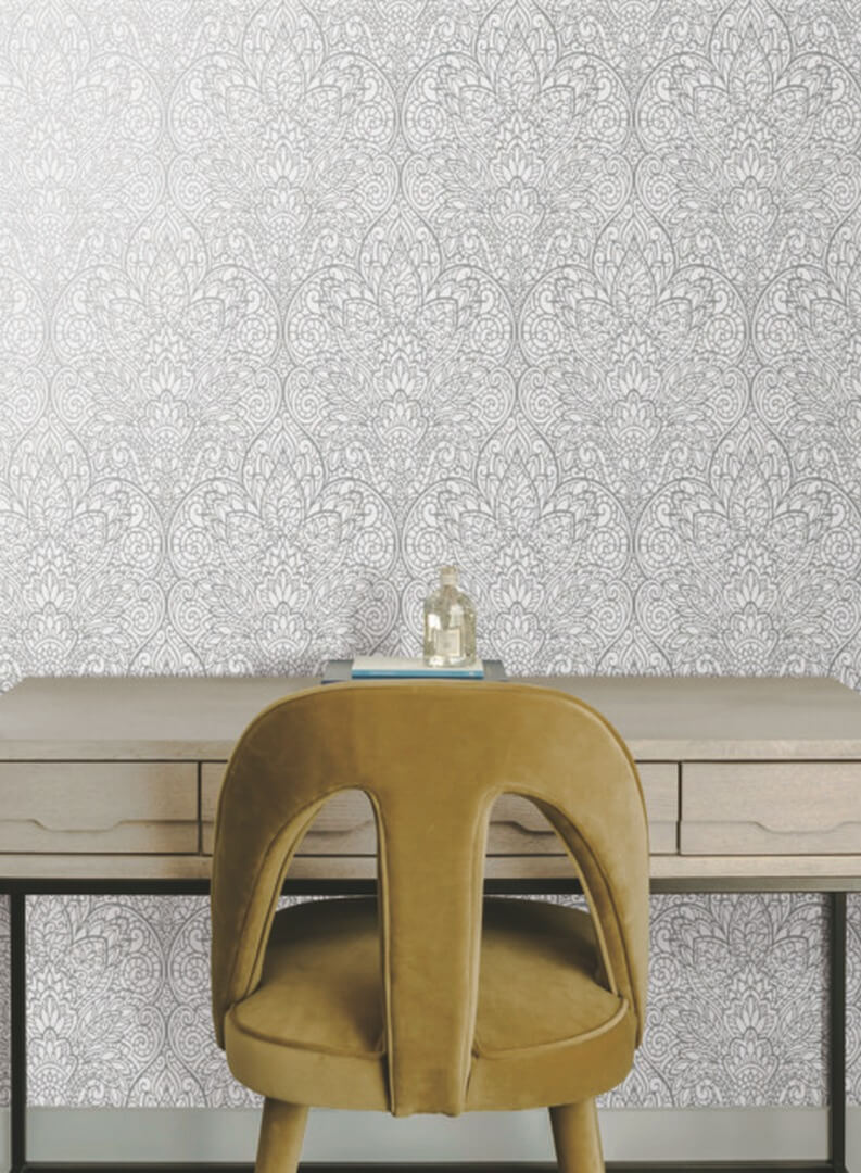 Tapeta adamaszek York Wallcoverings DT5011 Paradise After Eight