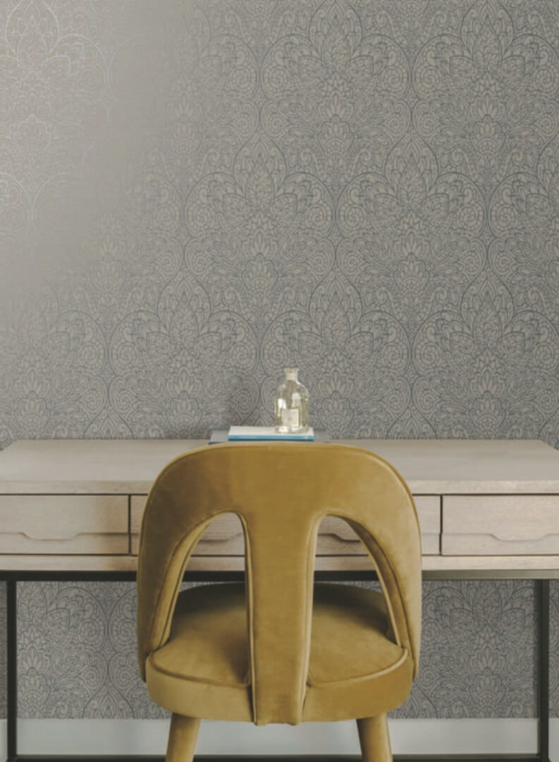 Tapeta adamaszek York Wallcoverings DT5012 Paradise After Eight