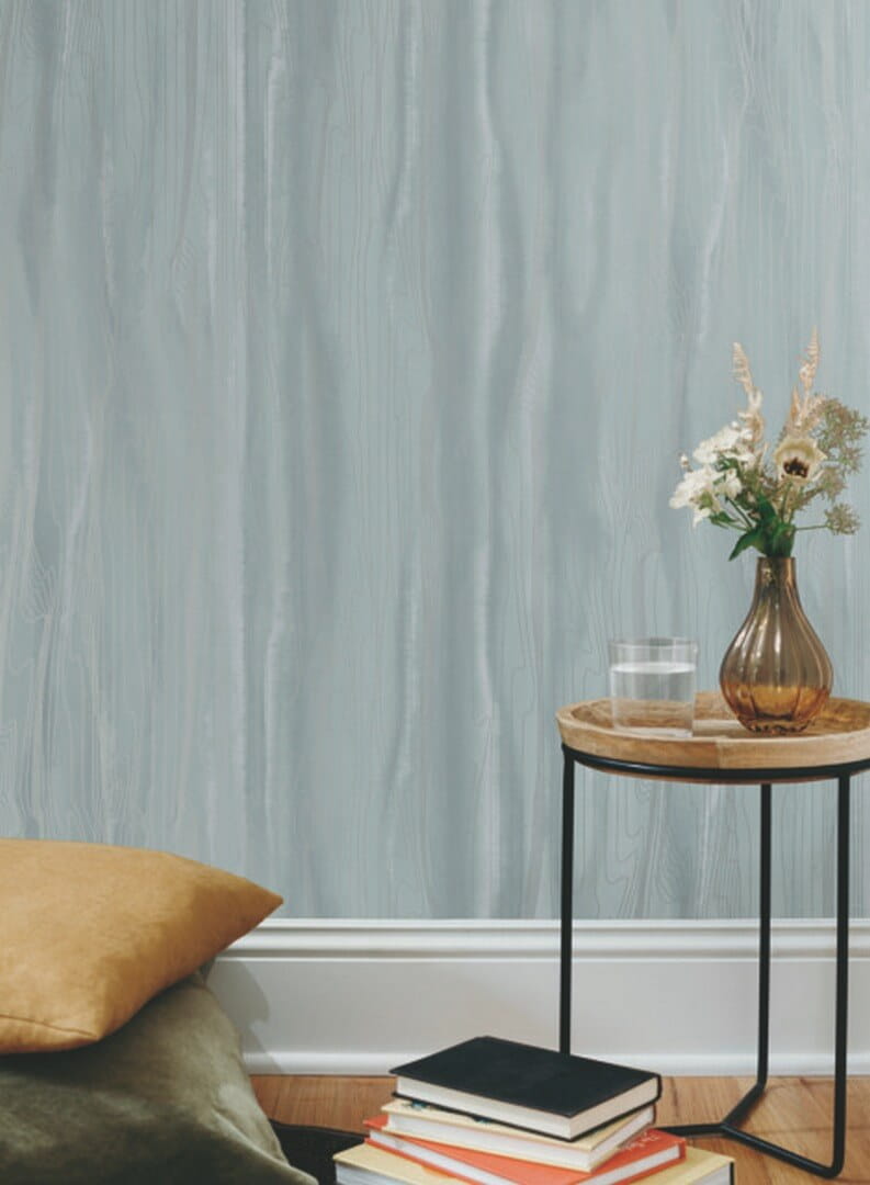 Tapeta abstrakcyjne drewno York Wallcoverings DT5031 Fantasy Faux Bois After Eight