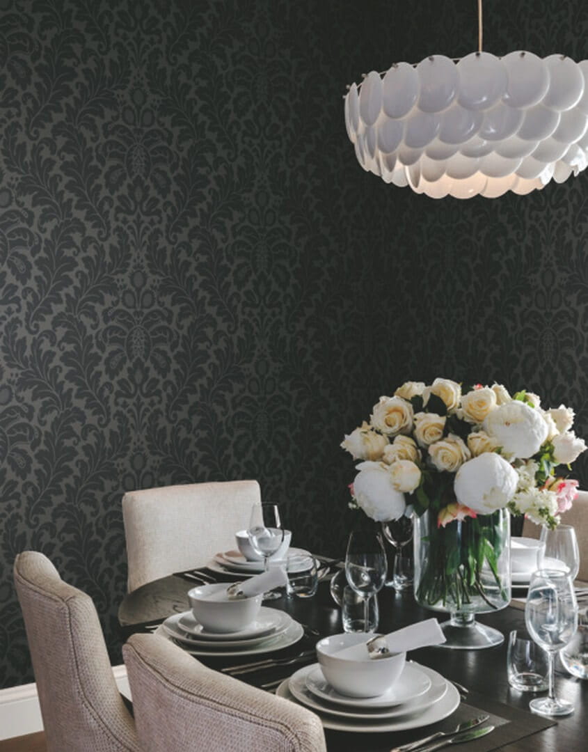 Tapeta ornament York Wallcoverings DT5044 Modern Romance After Eight