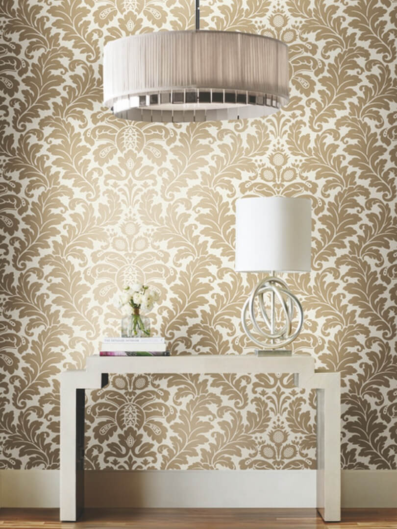 Tapeta ornament York Wallcoverings DT5045 Modern Romance After Eight
