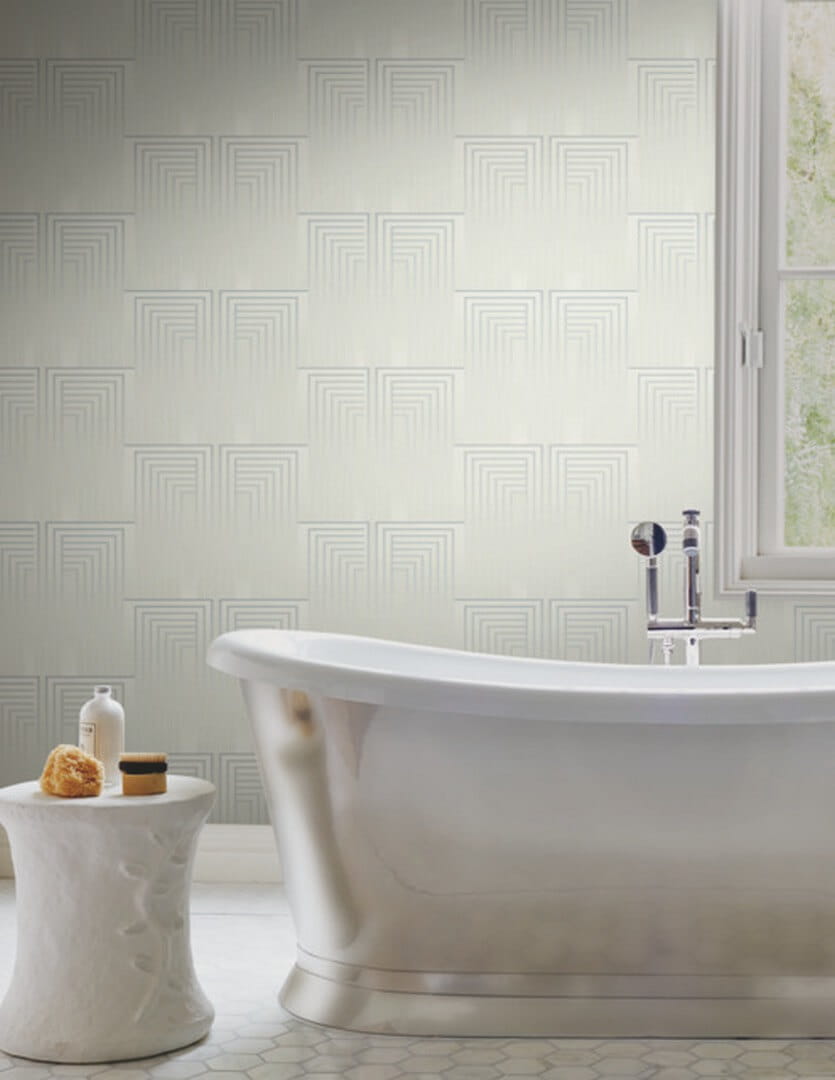Tapeta geometryczna art-deco York Wallcoverings DT5074 Vanishing After Eight