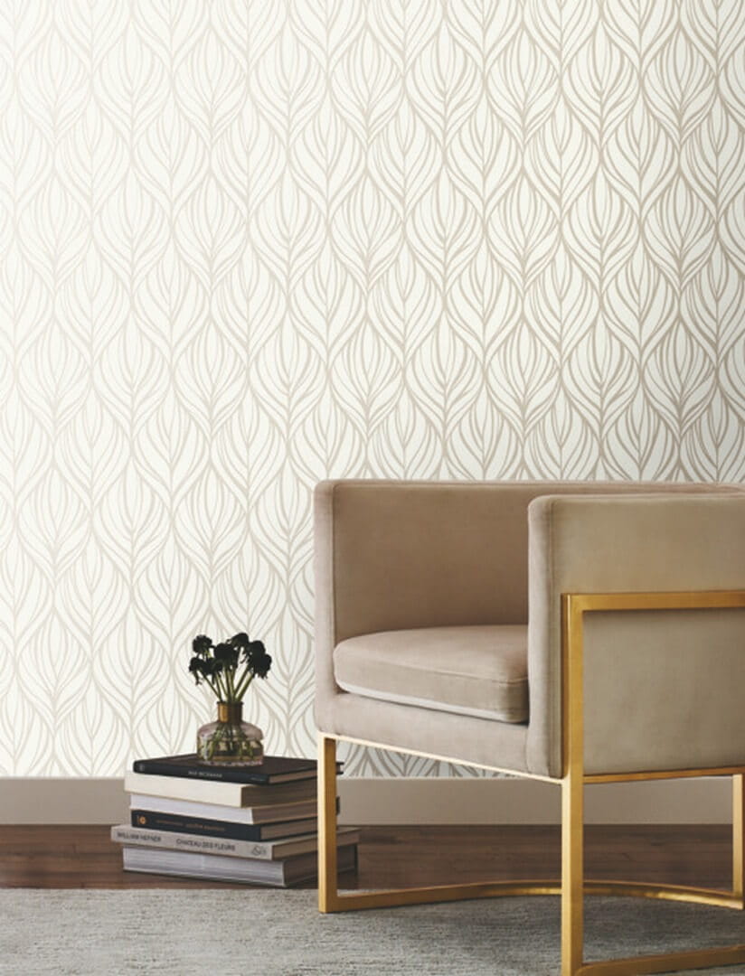 Tapeta stylizowane liście York Wallcoverings DT5081 Palma After Eight