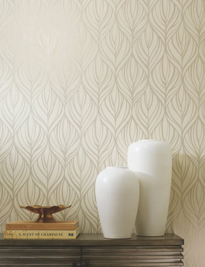Tapeta stylizowane liście York Wallcoverings DT5082 Palma After Eight