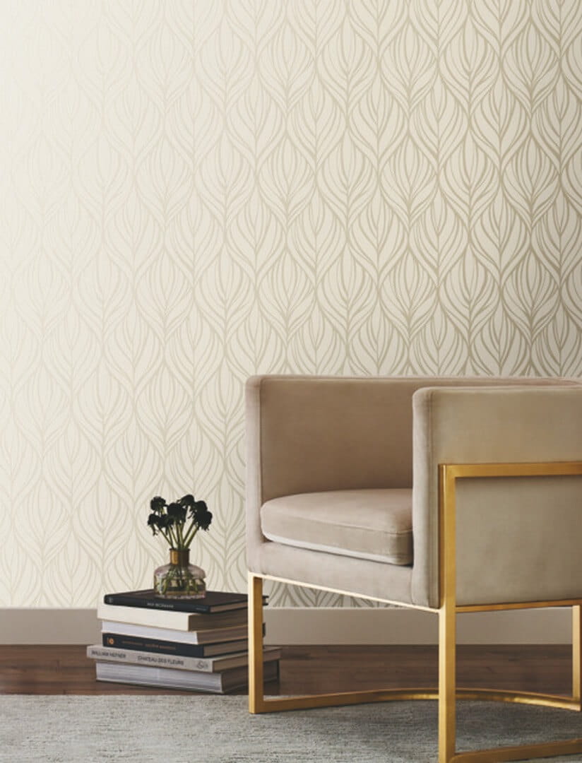 Tapeta stylizowane liście York Wallcoverings DT5082 Palma After Eight