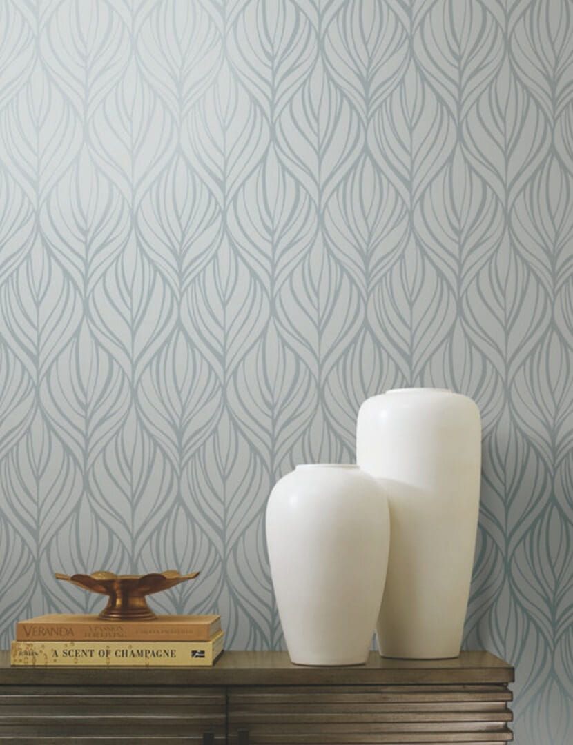 Tapeta stylizowane liście York Wallcoverings DT5083 Palma After Eight