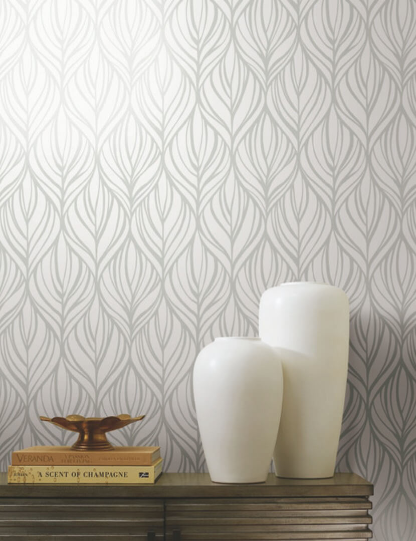 Tapeta stylizowane liście York Wallcoverings DT5084 Palma After Eight