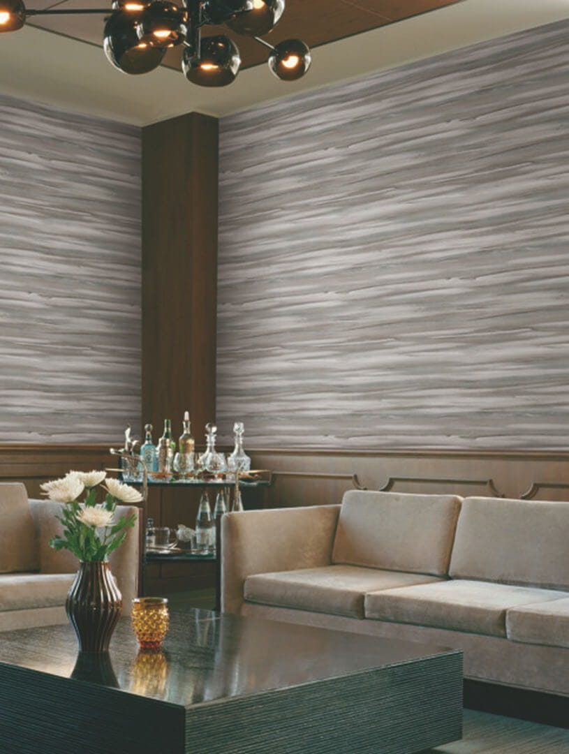 Tapeta cieniowane poziome paski York Wallcoverings DT5121 Sanctuary After Eight