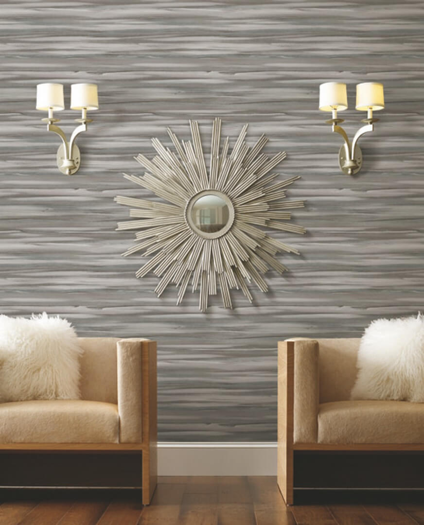 Tapeta cieniowane poziome paski York Wallcoverings DT5121 Sanctuary After Eight