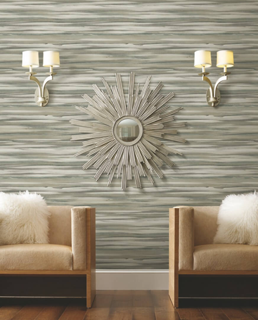 Tapeta cieniowane poziome paski York Wallcoverings DT5126 Sanctuary After Eight