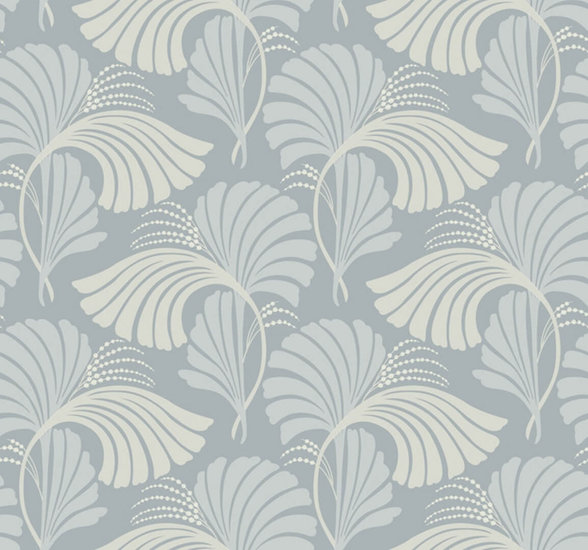 Tapeta liście York Wallcoverings DT5132 Dancing Leaves After Eight