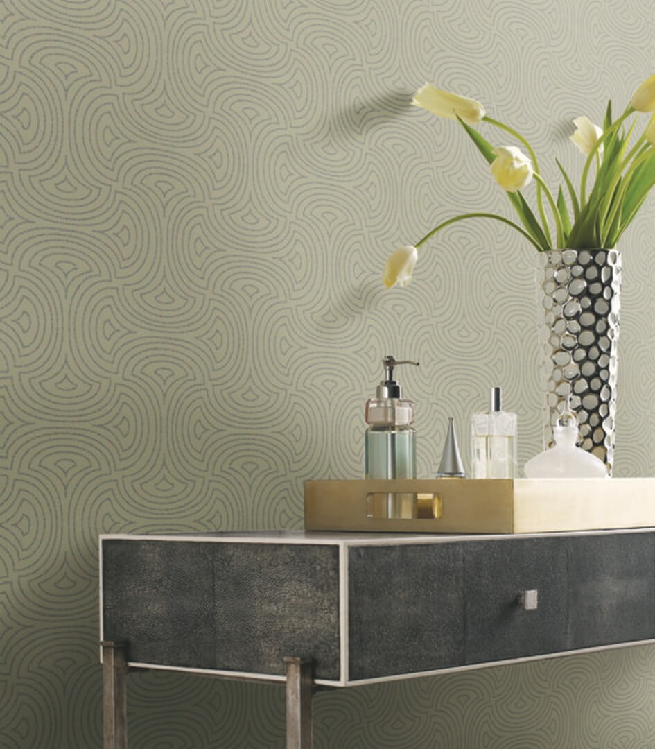 Tapeta kwarcowa York Wallcoverings DT5141 Hourglass After Eight