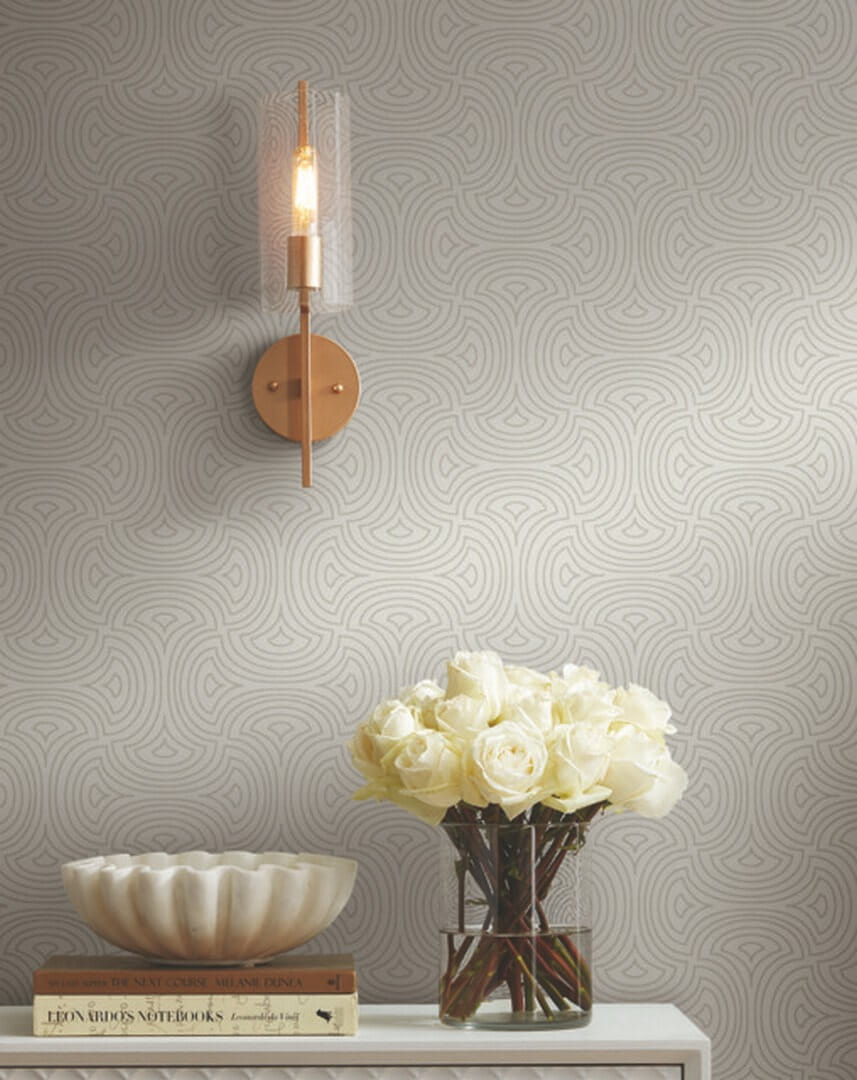 Tapeta kwarcowa York Wallcoverings DT5142 Hourglass After Eight